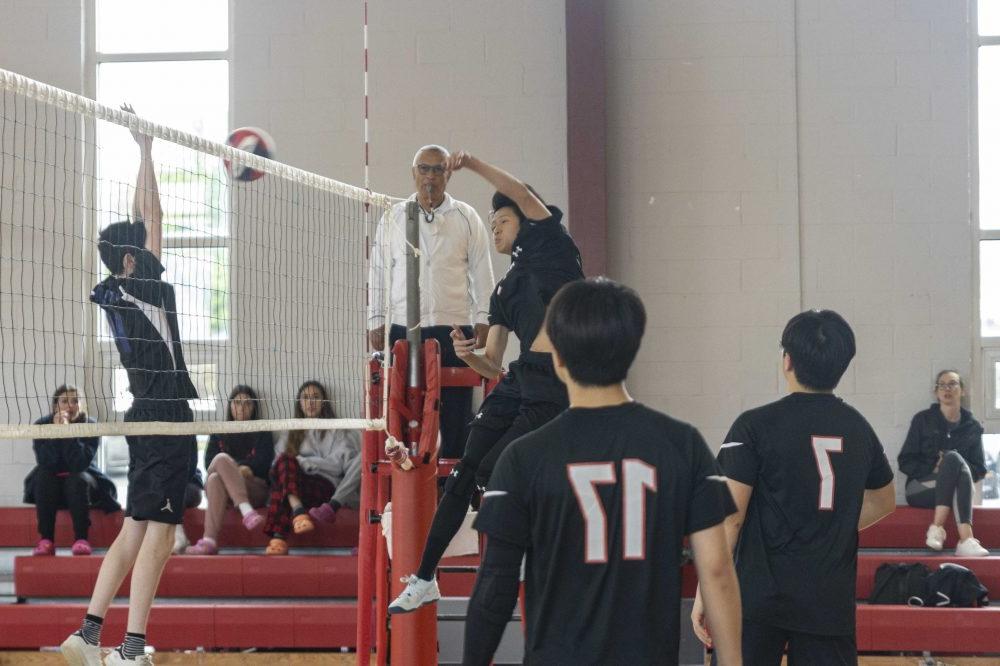 Knox Boys Volleyball Action Photo